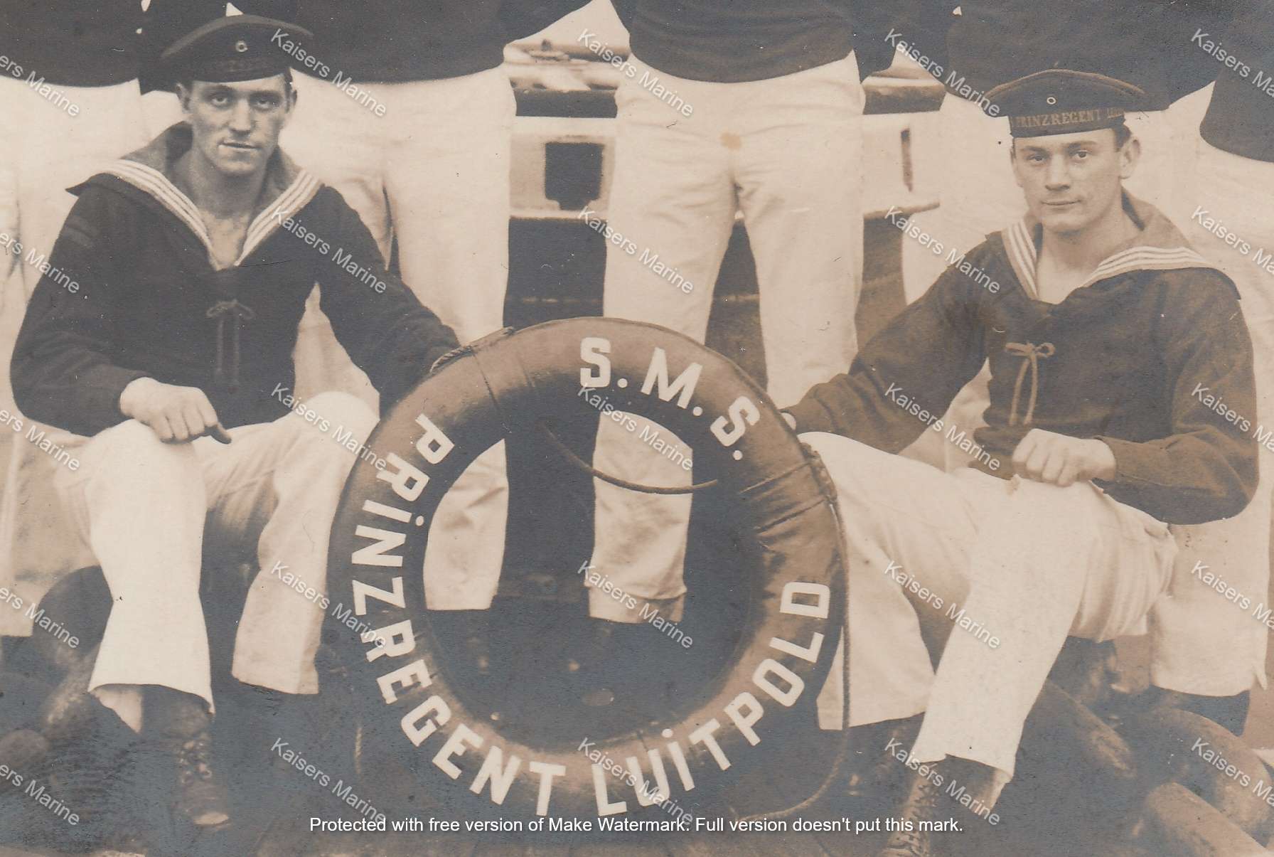 Kaisers Marine Sammlung SMS PRINZREGENT LUITPOLD